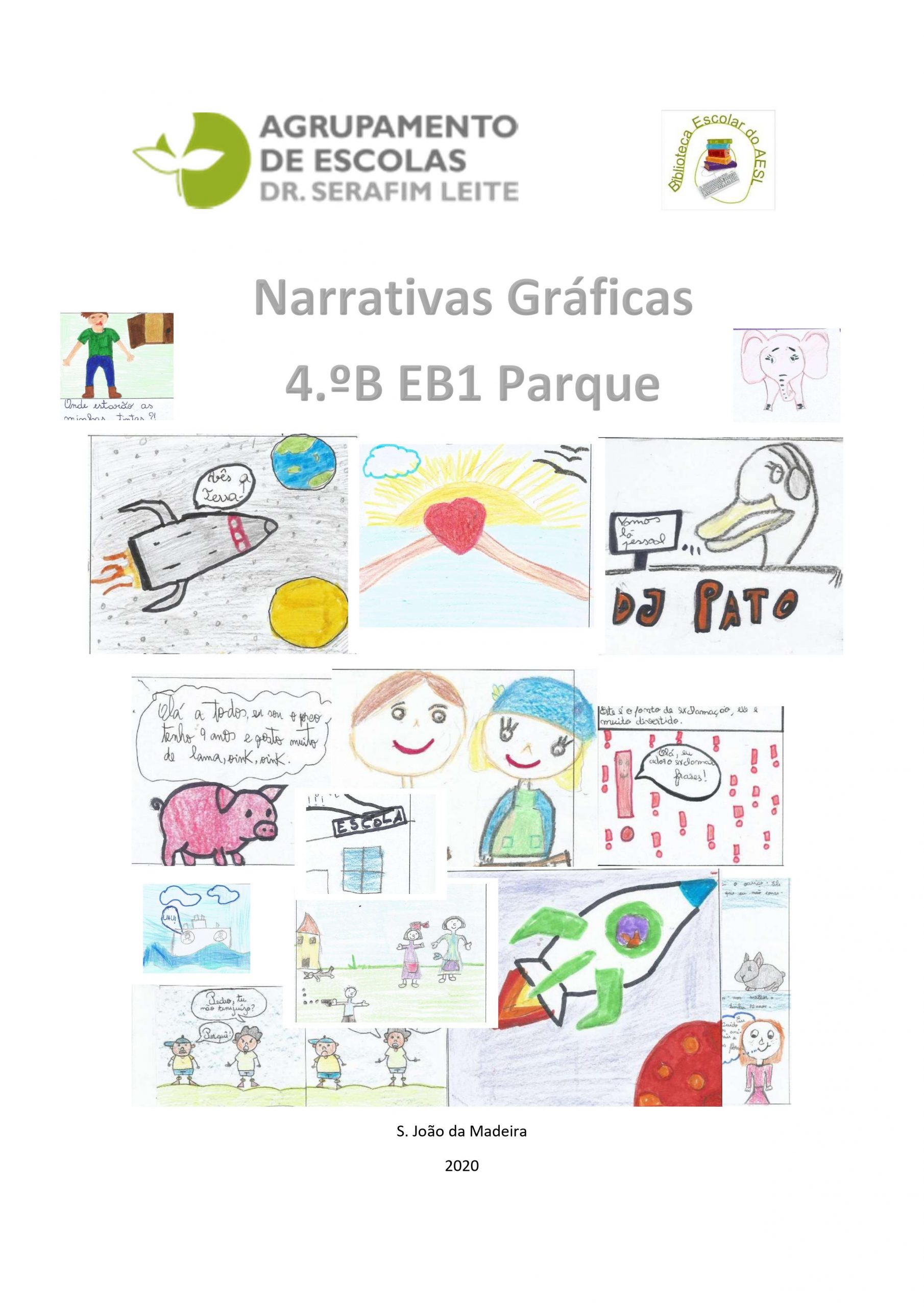 Narrativas Gráficas do 4B da EB do Parque
