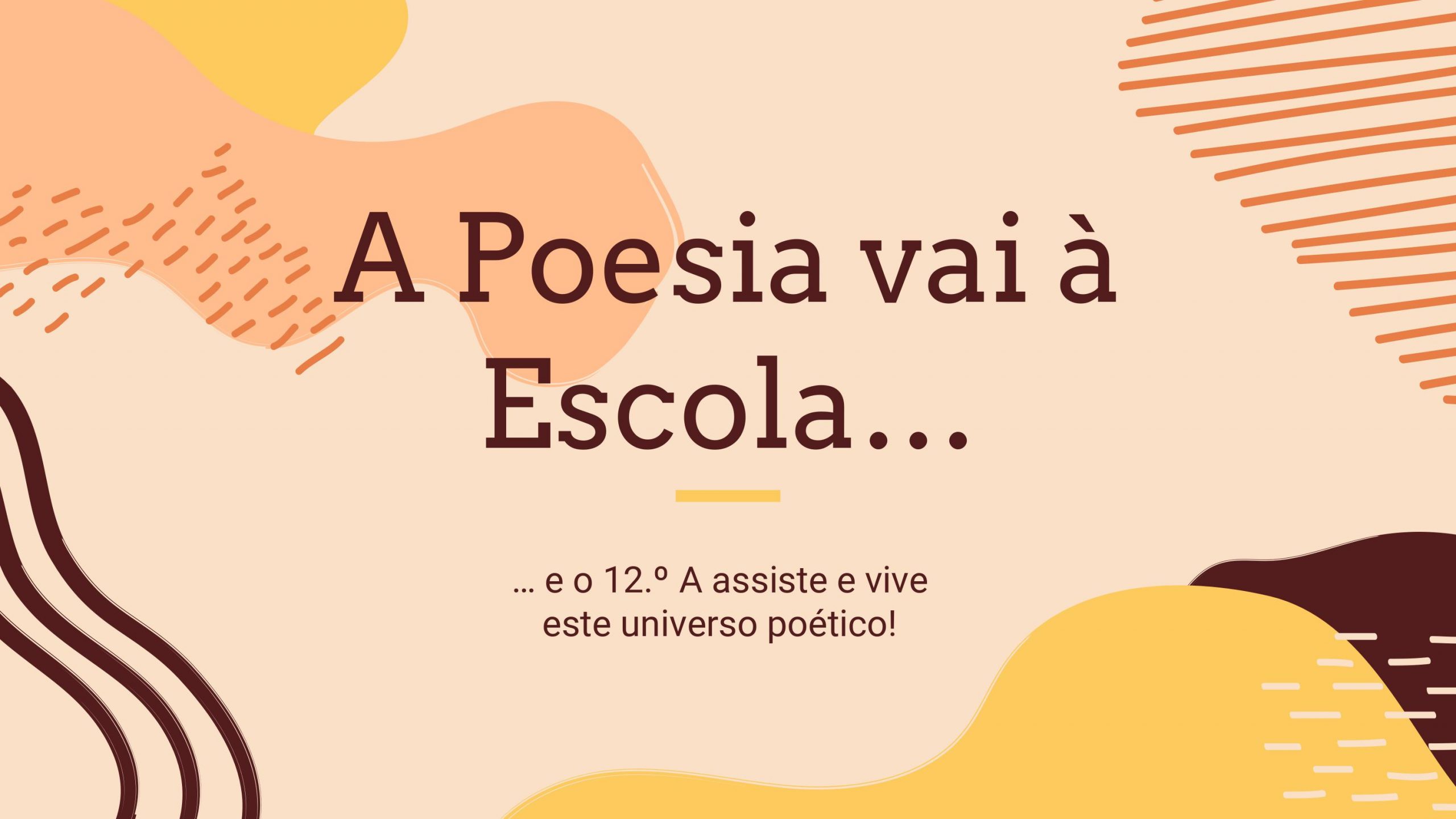 Feliz Dia da Poesia