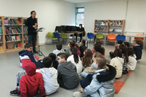 Oficinas de Poesia com os alunos do 4.º ano
