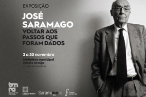 Exposição José Saramago na Biblioteca Municipal
